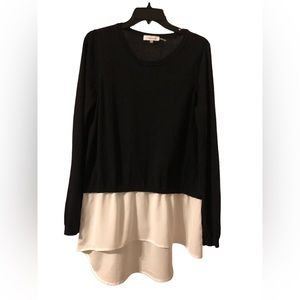 Calvin Klein black/white top